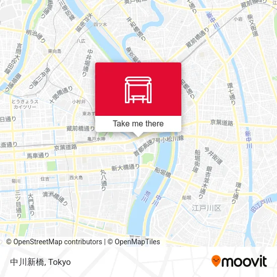 中川新橋 map