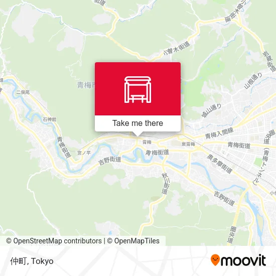 仲町 map