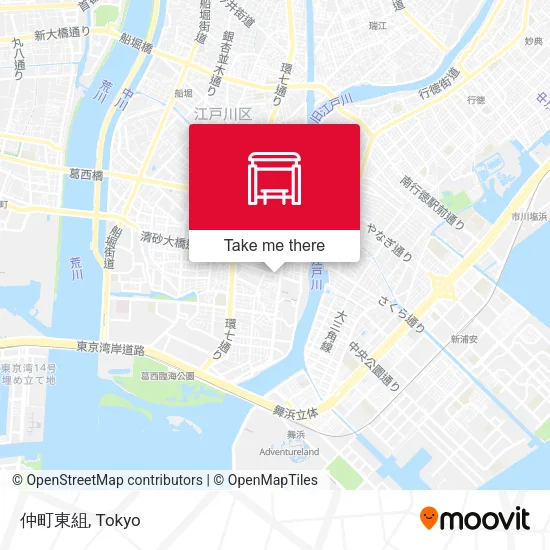 仲町東組 map