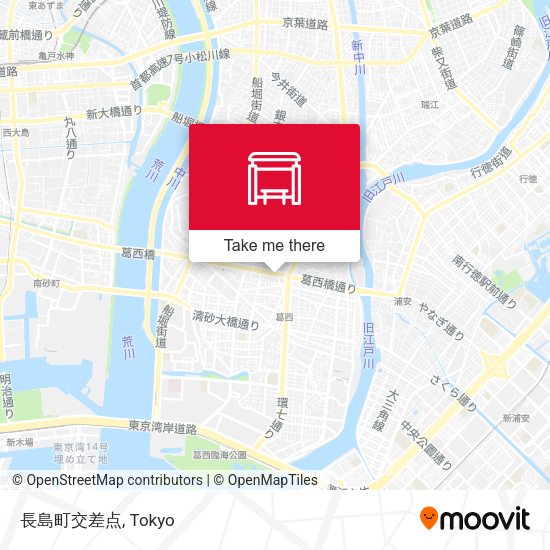 長島町交差点 map