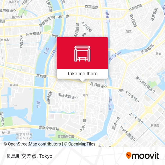長島町交差点 map