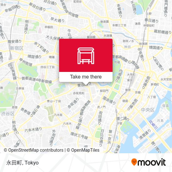 永田町 map