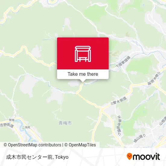 In front of Nariki Civic Center map