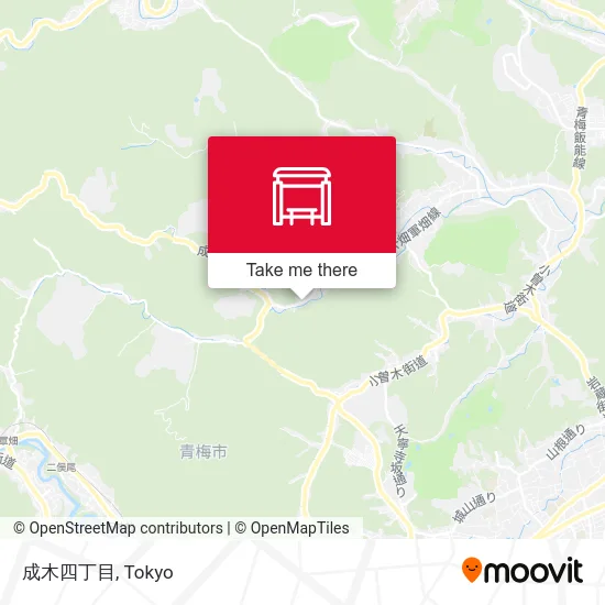 成木四丁目 map