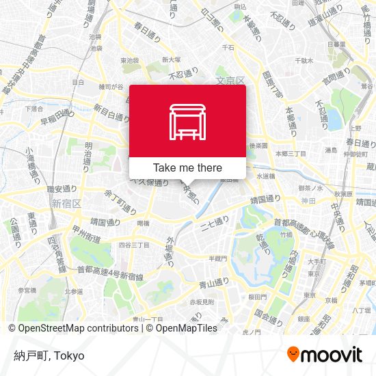 納戸町 map