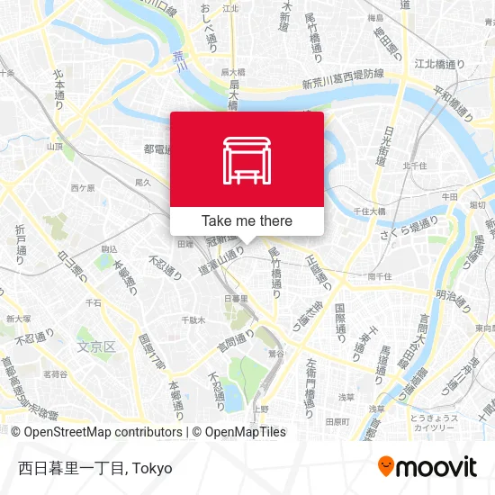 西日暮里一丁目 map