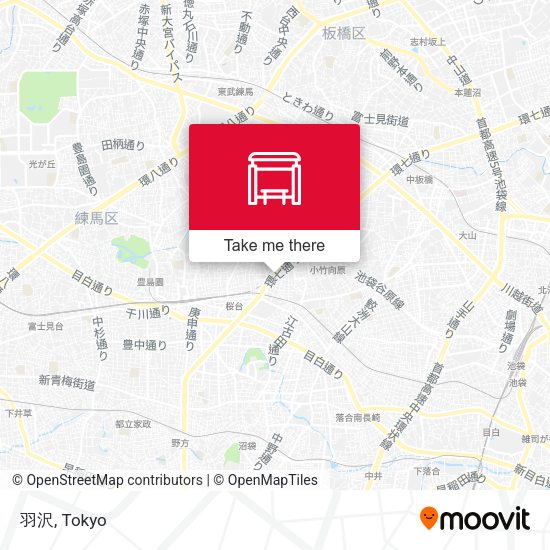 羽沢 map