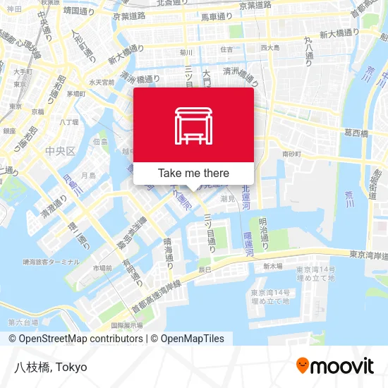 八枝橋 map