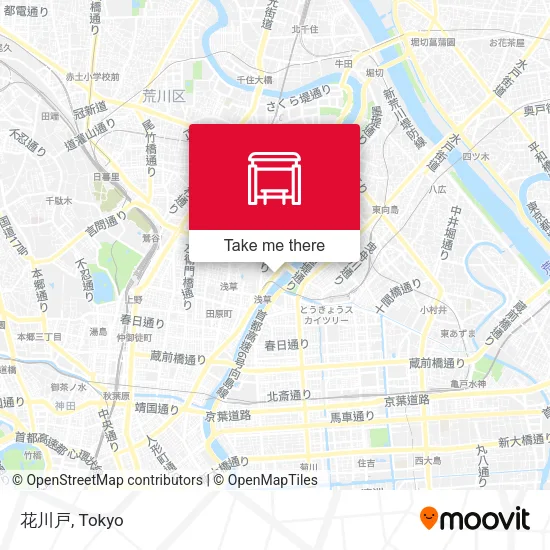 花川戸 map