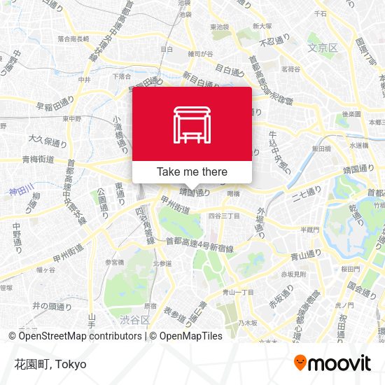 花園町 map
