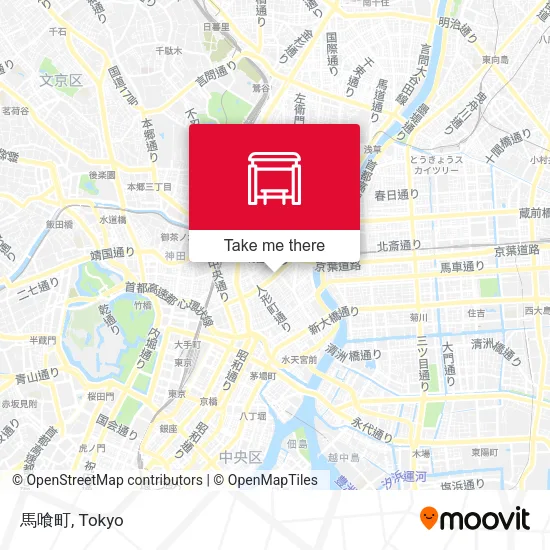 馬喰町 map