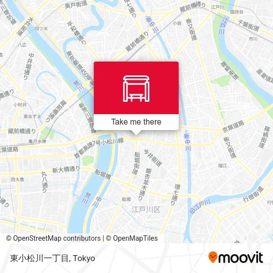東小松川一丁目 map