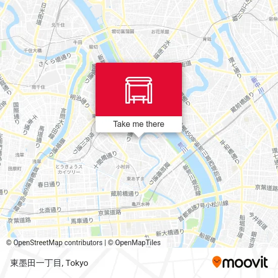 東墨田一丁目 map