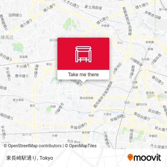 東長崎駅通り map