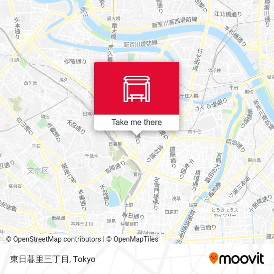 東日暮里三丁目 map
