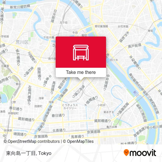 東向島一丁目 map