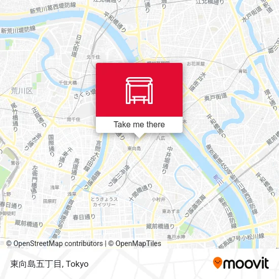 Higashi-mukojima 5-chome map