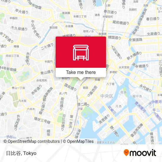 日比谷 map