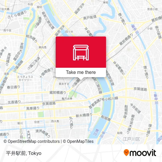 平井駅前 map