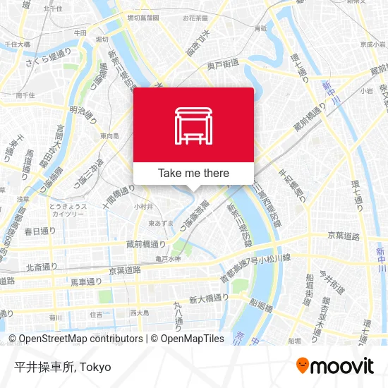 Hirai Marshalling Yard map