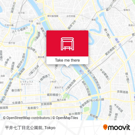 In front of Hirai 7-chome North Park map