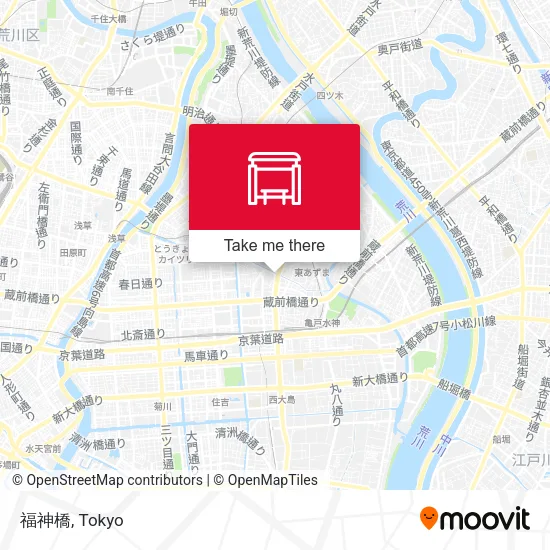 福神橋 map