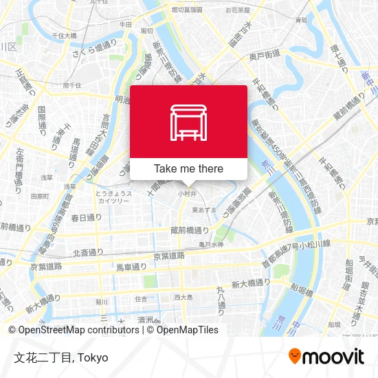 文花二丁目 map