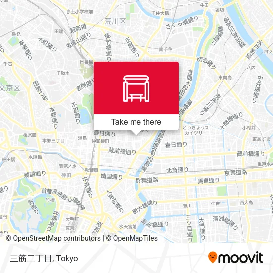 三筋二丁目 map