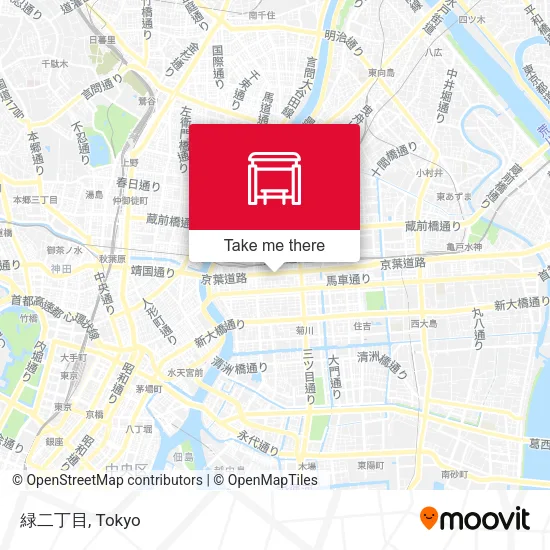 緑二丁目 map