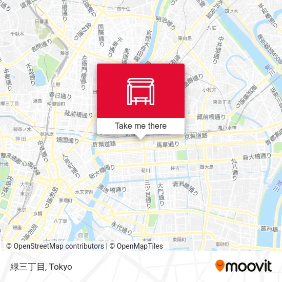 緑三丁目 map