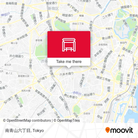 南青山六丁目 map