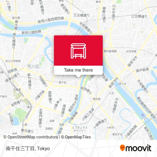 南千住三丁目 map
