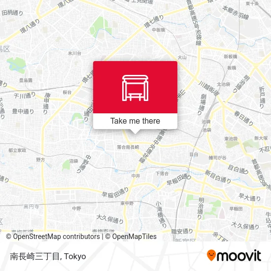 南長崎三丁目 map