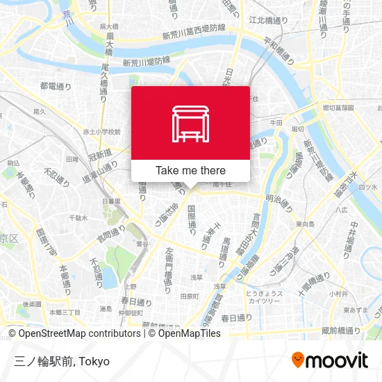 三ノ輪駅前 map
