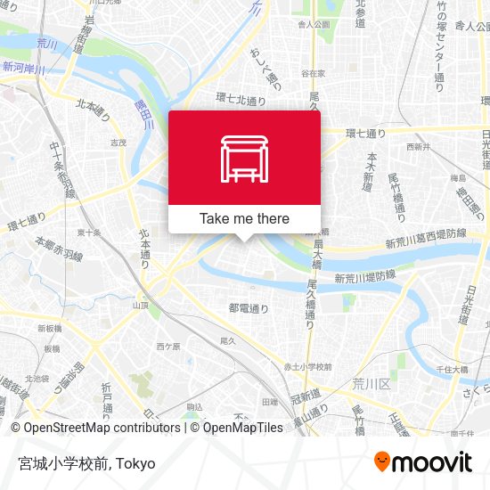宮城小学校前 map
