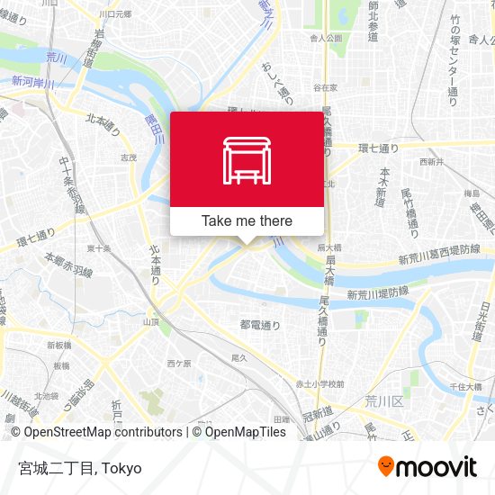宮城二丁目 map