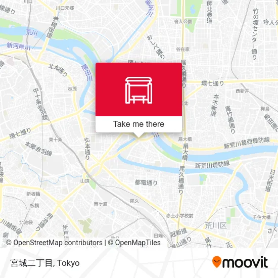 宮城二丁目 map