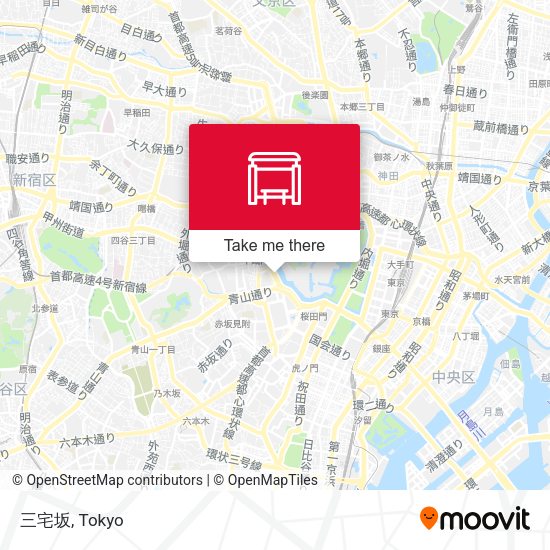 三宅坂 map