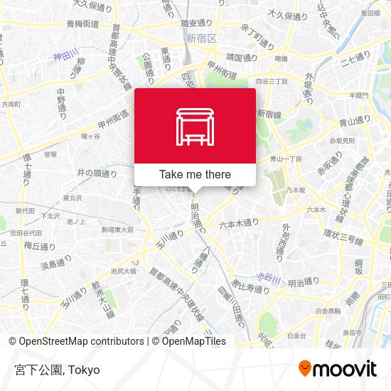 宮下公園 map
