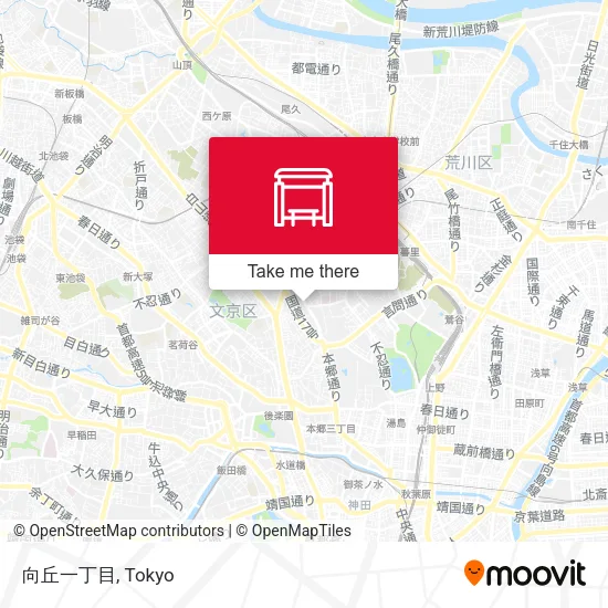 向丘一丁目 map
