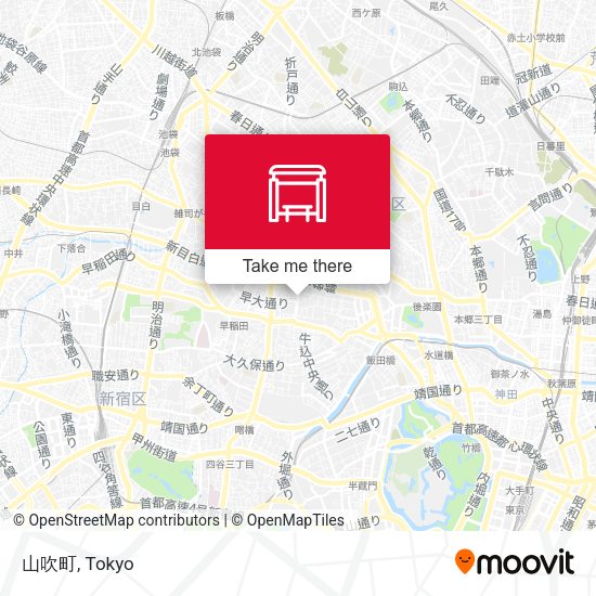 山吹町 map