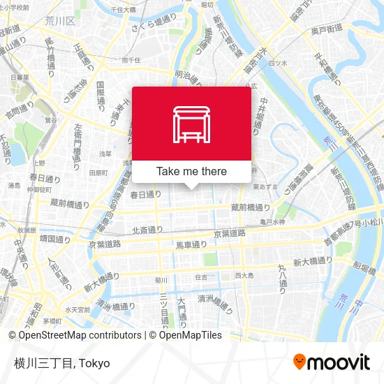 横川三丁目 map