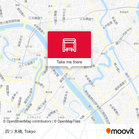 四ツ木橋 map