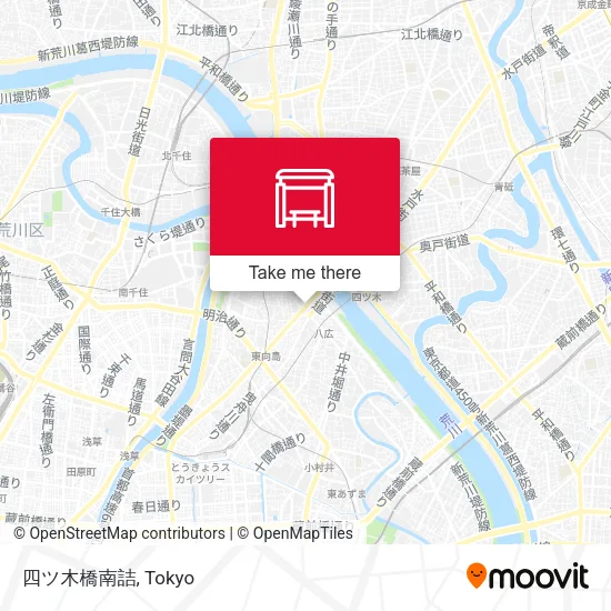 四ツ木橋南詰 map