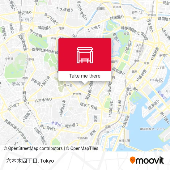 六本木四丁目 map