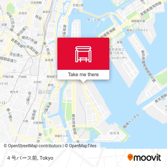 ４号バース前 map