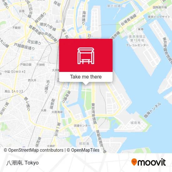 八潮南 map