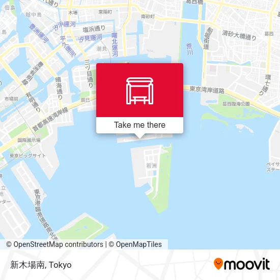 新木場南 map