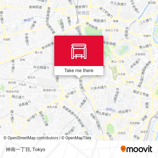 神南一丁目 map
