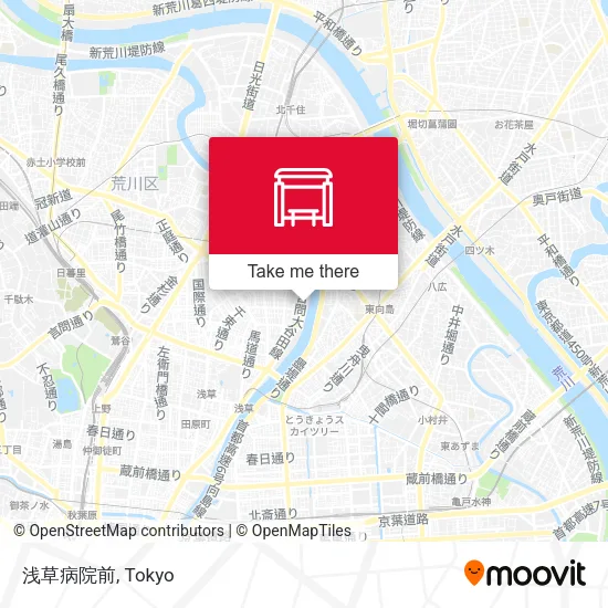 Asakusa Hospital map